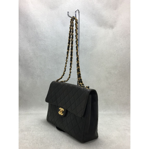 Chanel Matelasse Leather Double Chain Shoulder Bag - Picture 2 of 7